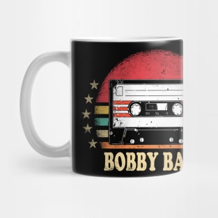 Great Gift For Bobby Name Retro Styles Color 70s 80s 90s Mug